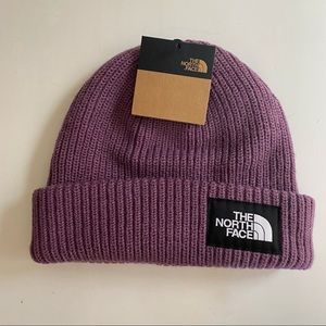 North Face “Salty Dog” Purple Beanie